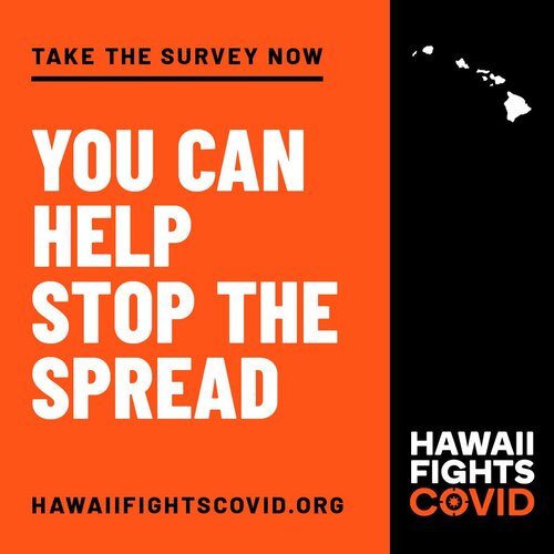 Hawaii Fights Covid Logo